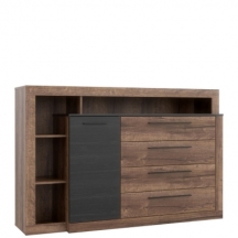 Forte - Bellevue Komoda BLQK351L lewa